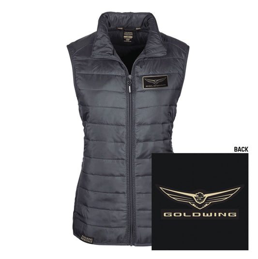 Gold Wing Womens Puffer Vest