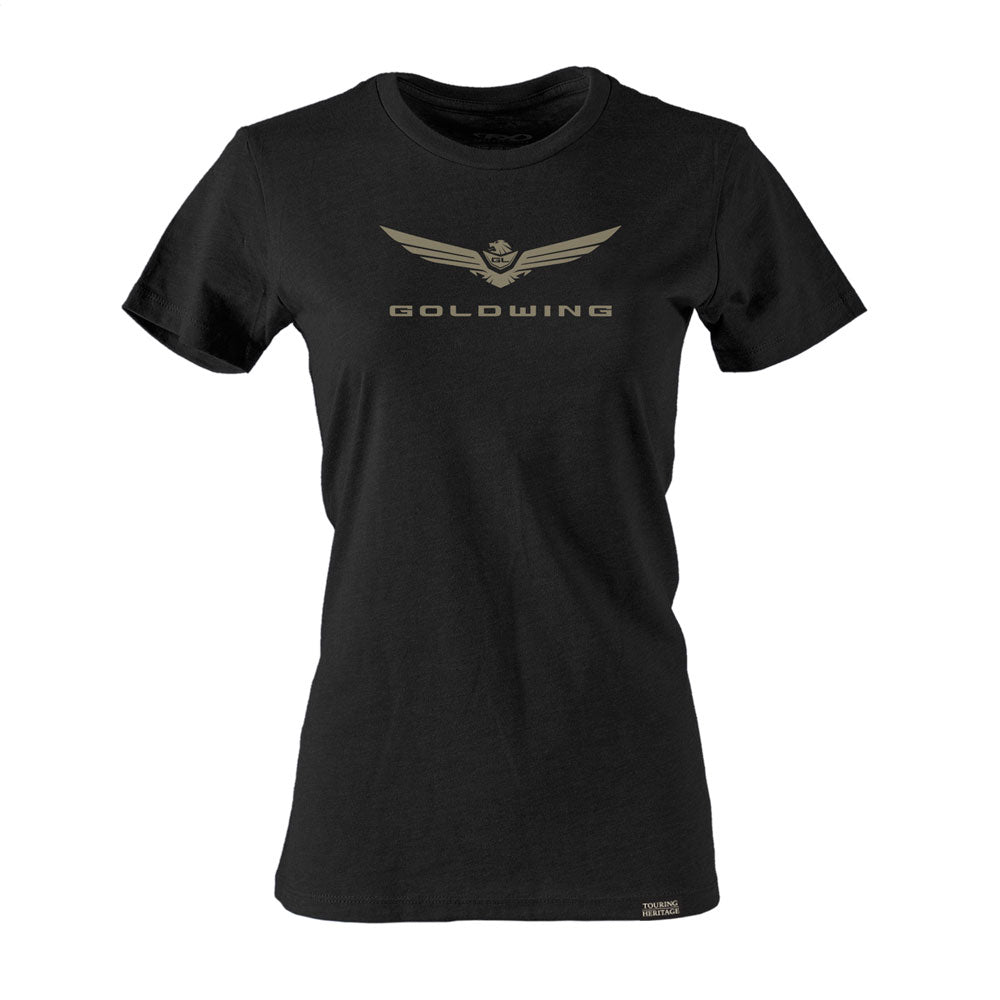 Gold Wing Womens Bold T-Shirt