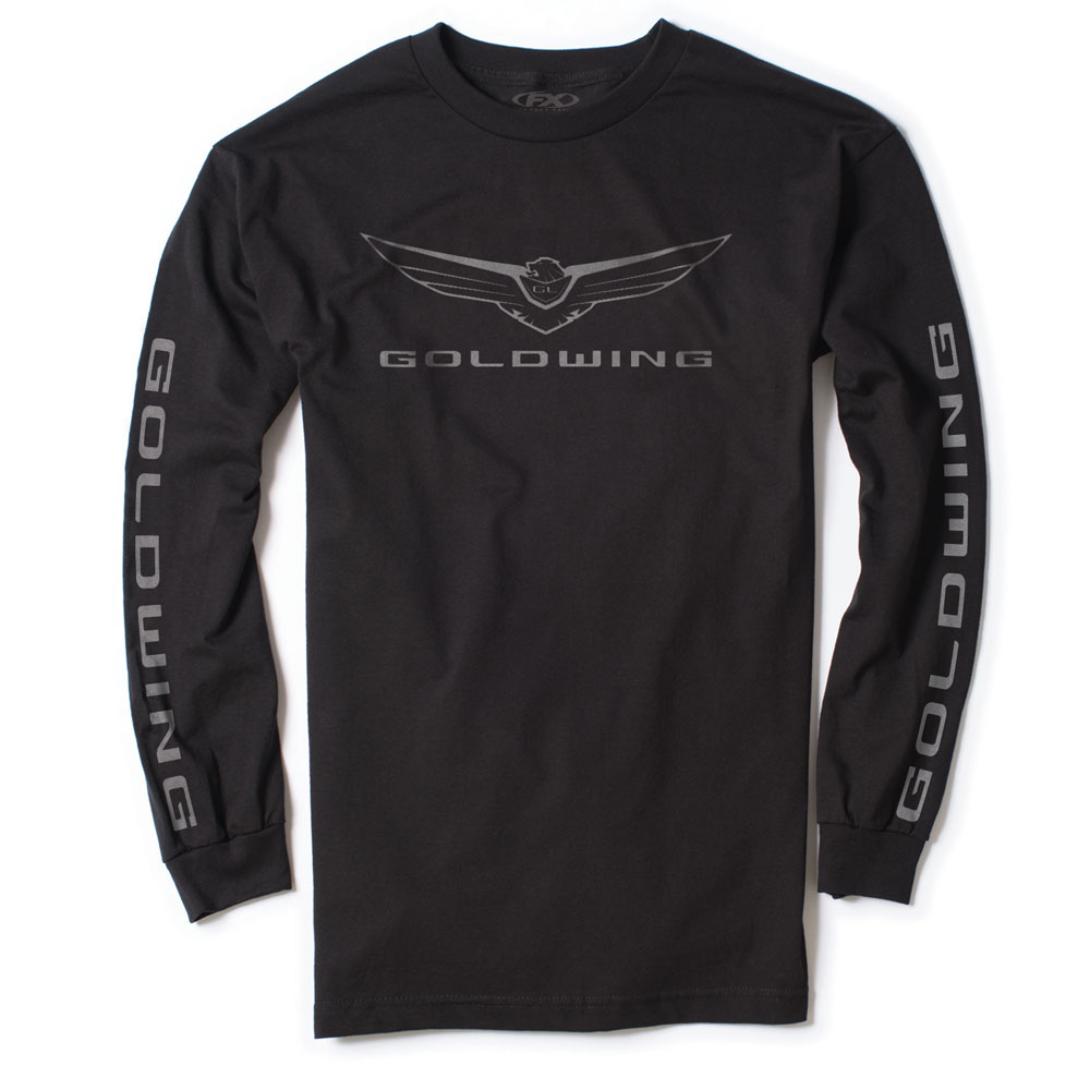 Gold Wing Icon Long Sleeve T-Shirt