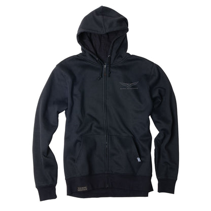 Gold Wing Burst Hooded Zip-up