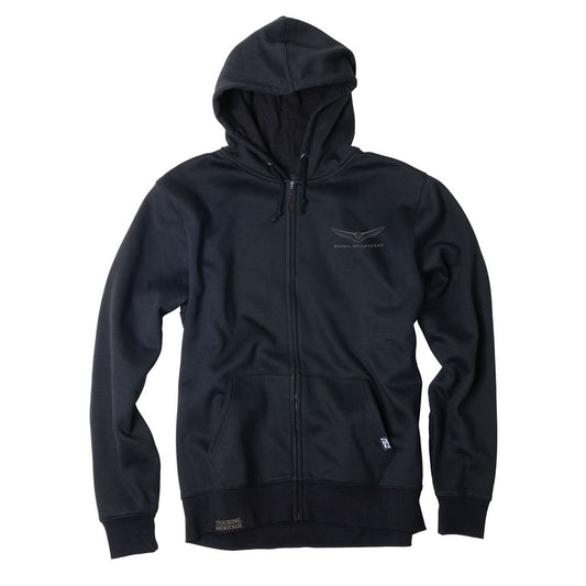 Gold Wing Burst Hooded Zip-up