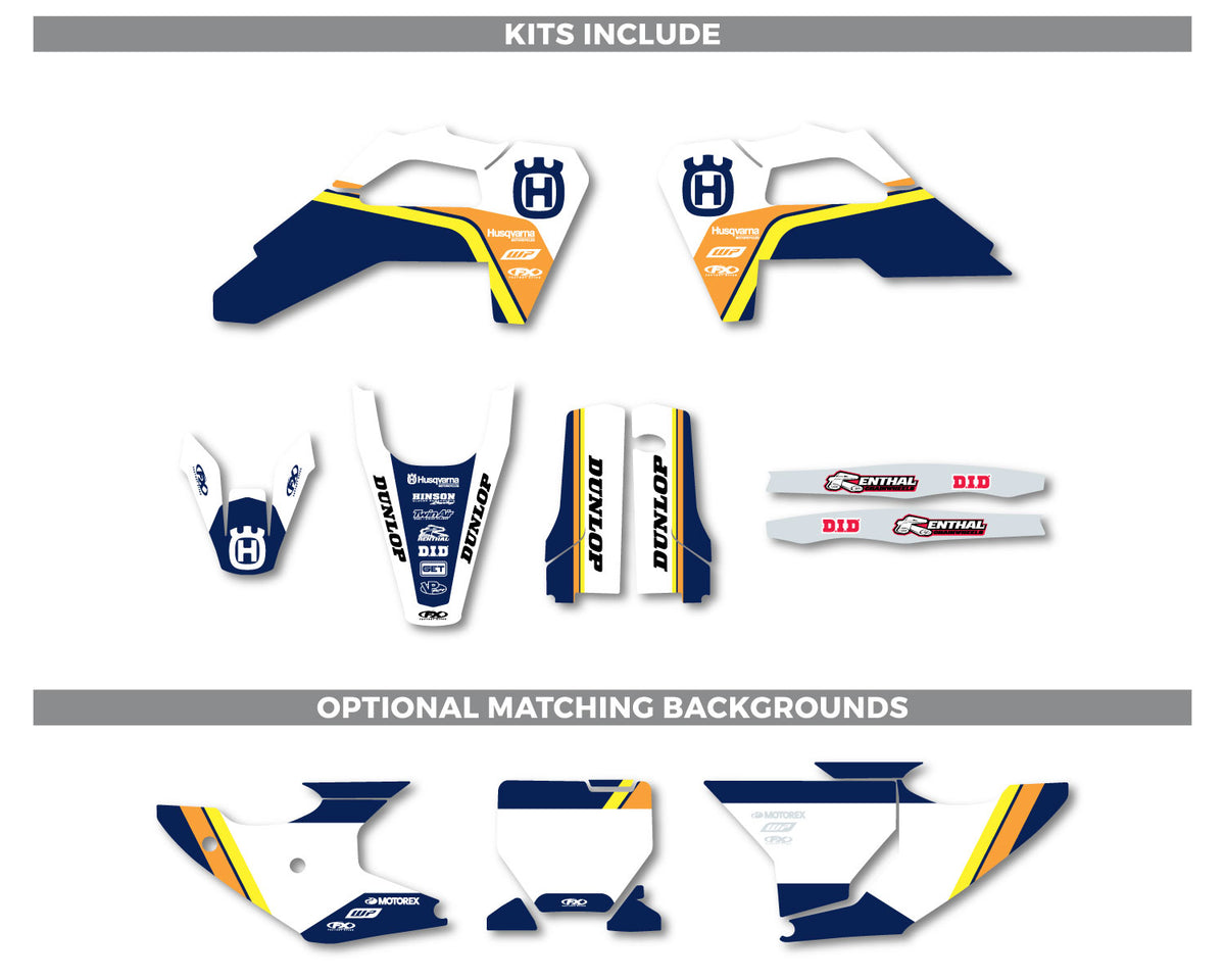 Husqvarna Stripes Series Graphic Kit