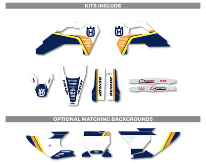 Husqvarna Stripes Series Graphic Kit
