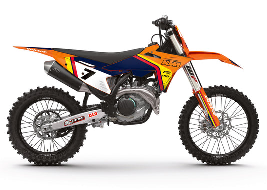 KTM Stripes Series Graphics Kit