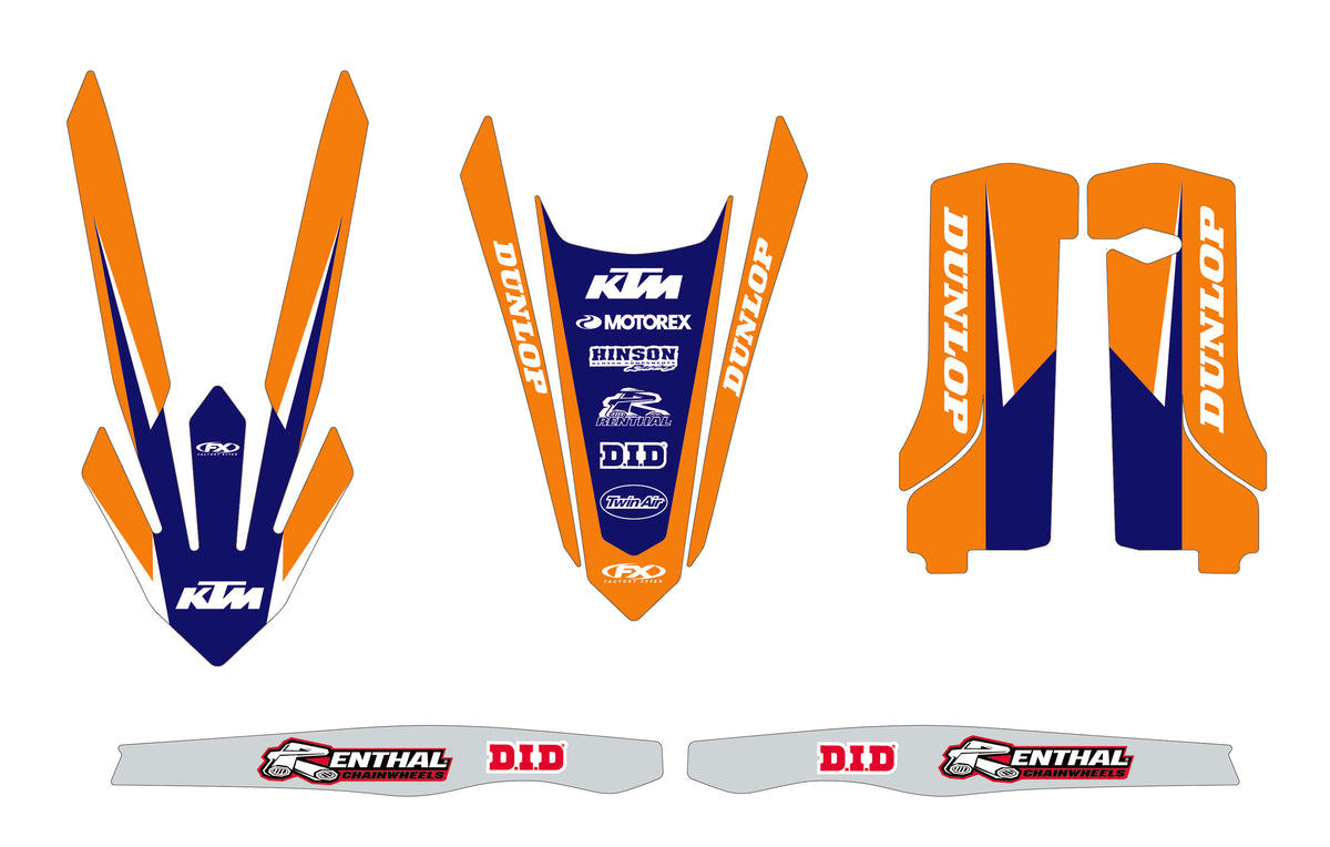 KTM Factory Trim Graphic Kit