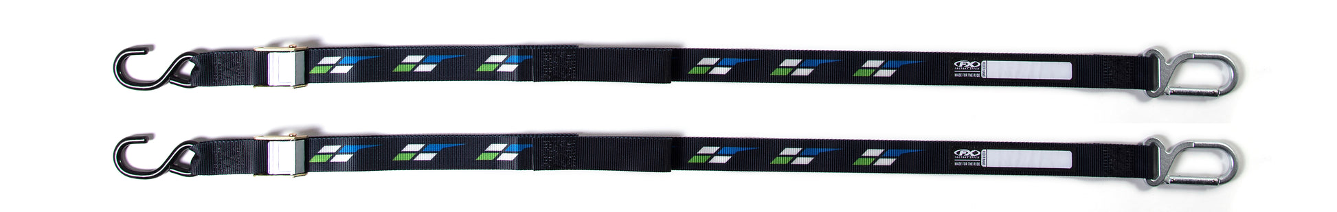 Kawasaki 1.5" Tiedowns Black