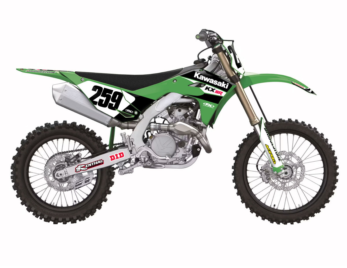 2005 Kawasaki Factory Complete Graphic Kit