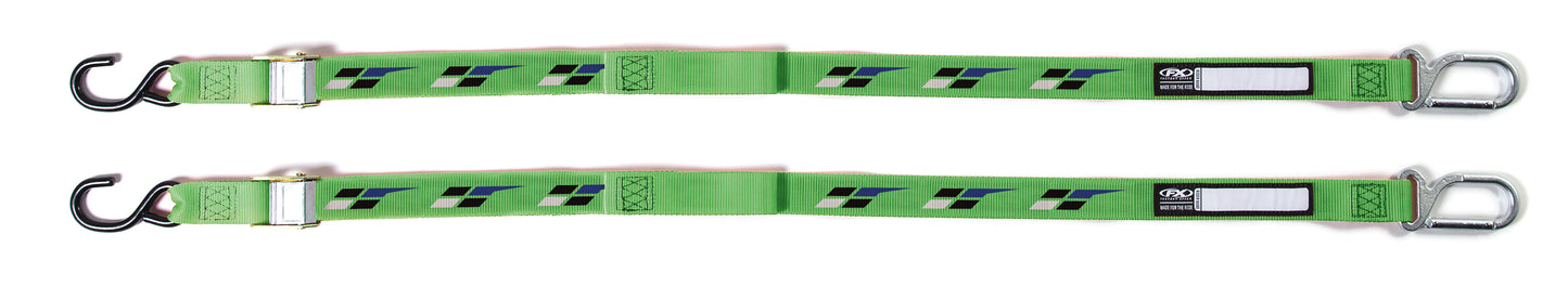 Kawasaki 1.5" Tiedowns Green