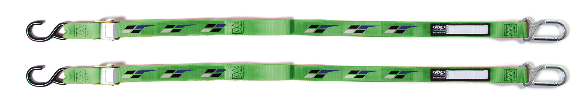 Kawasaki 1.5" Tiedowns Green