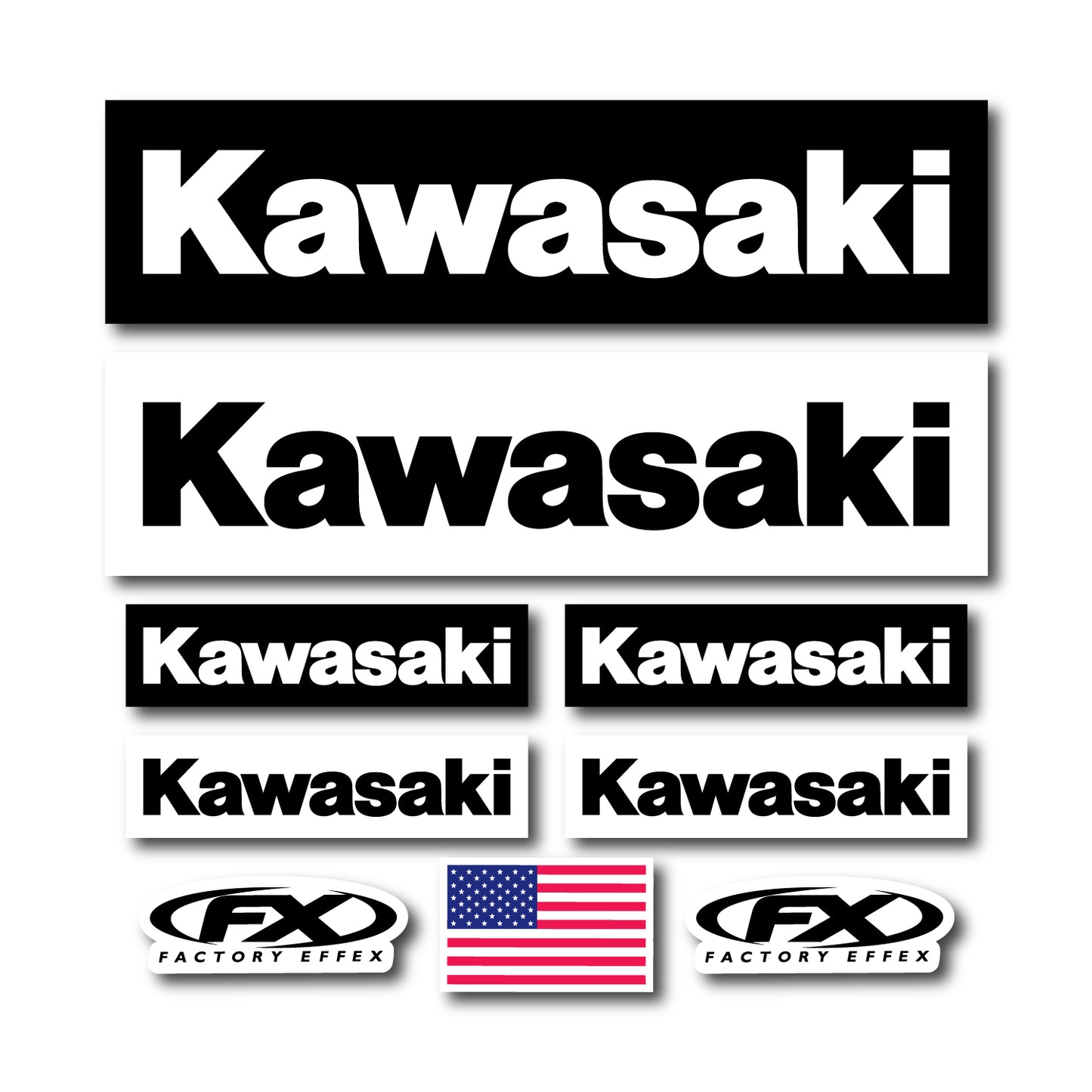 Kawasaki Jersey Iron-on Kit