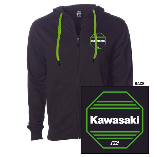 Kawasaki Octagon Hooded Zip-up