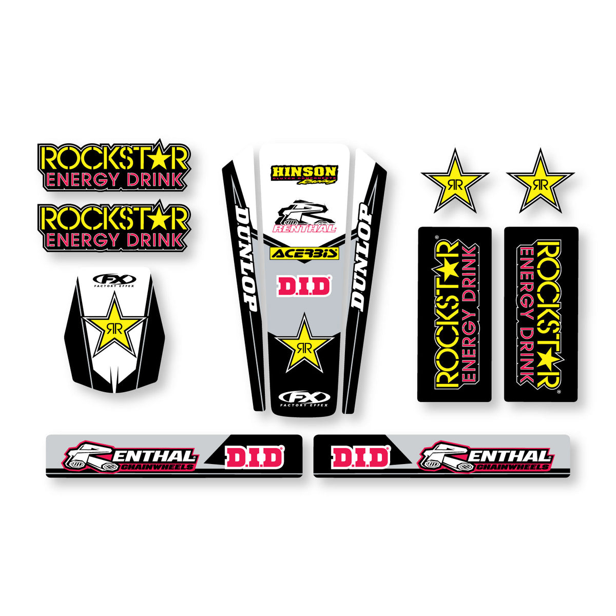 Universal Rockstar Trim Graphic Kit