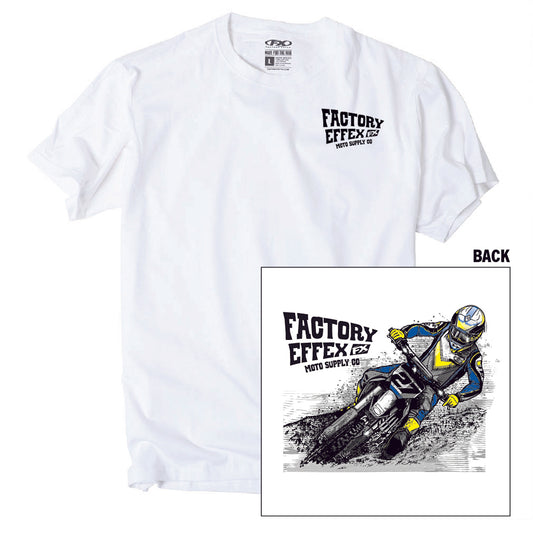 Rider #27 T-shirt White