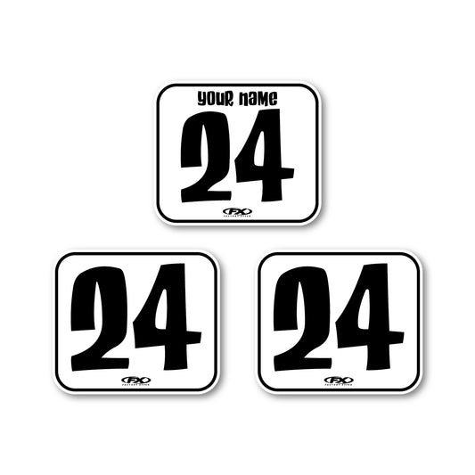 Custom Flat Track Plates Backgrounds
