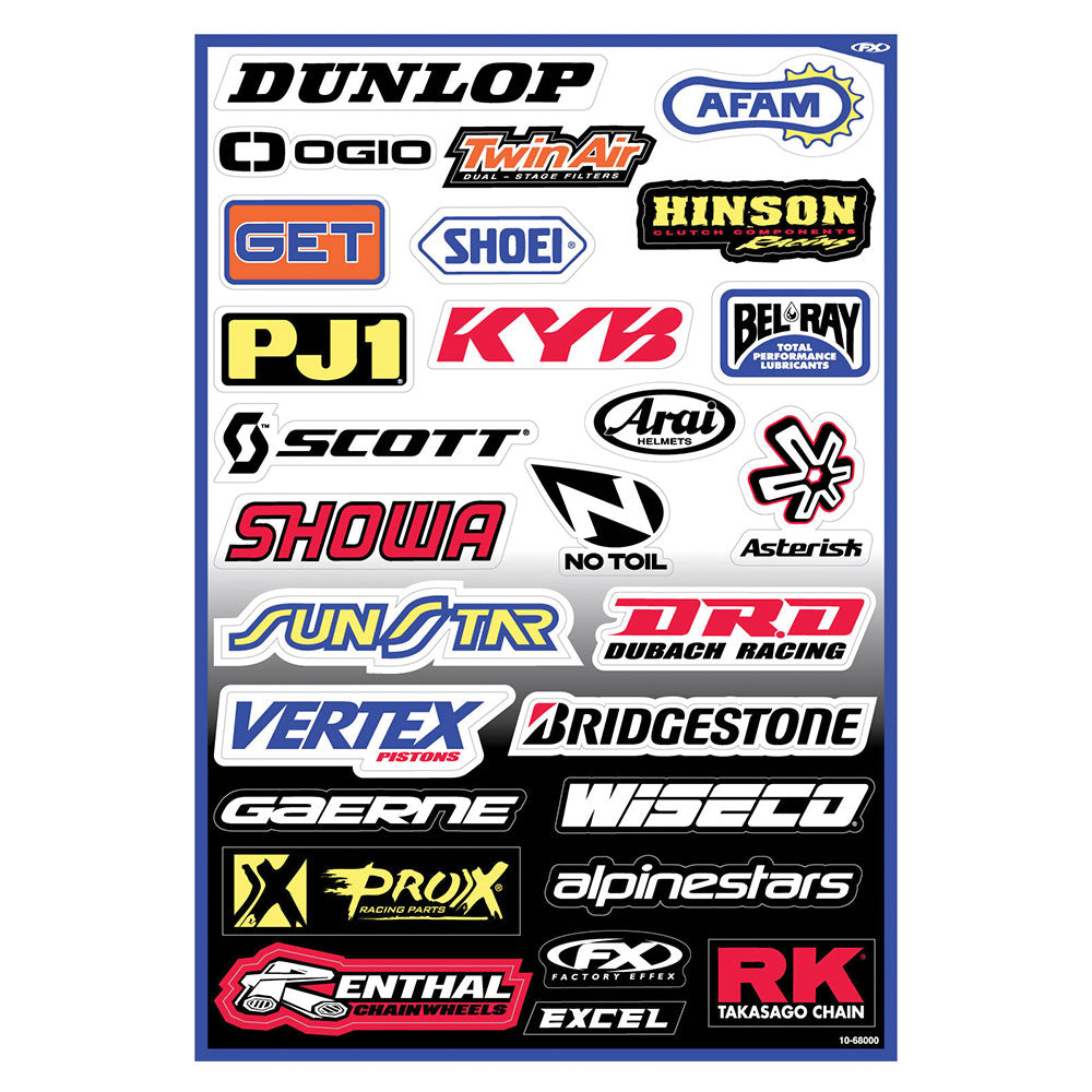 Sponsor Kit A Sticker Sheet