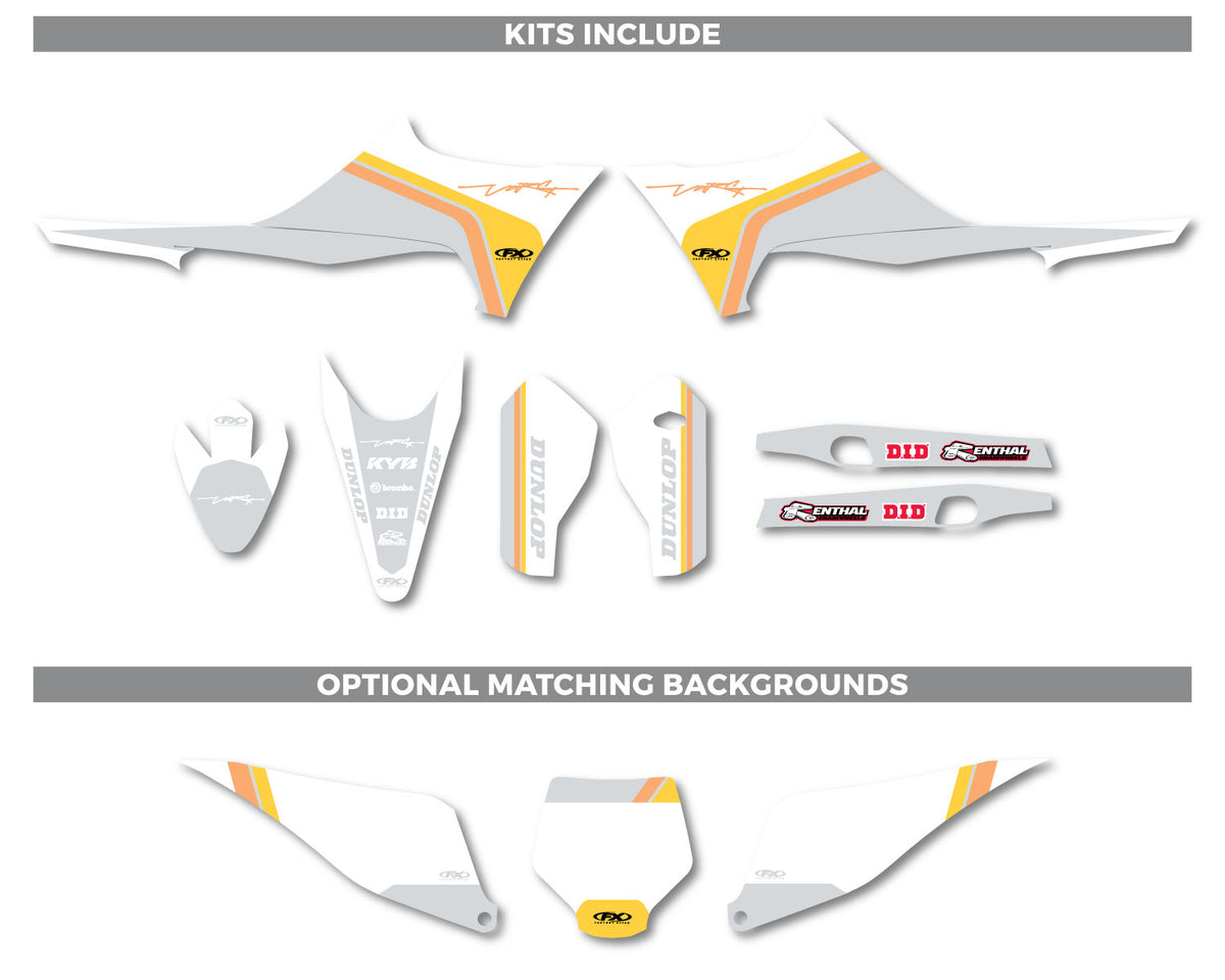Stark Stripes Series Graphic Kit