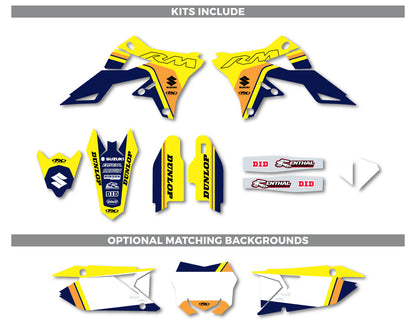 Suzuki Stripes Series Shroud Kit