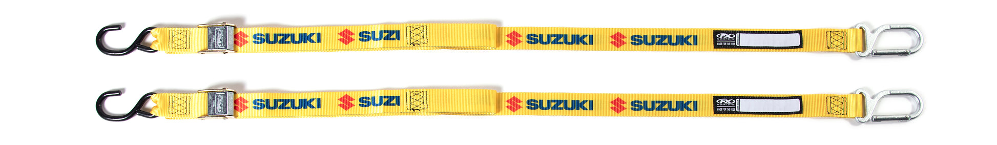 Suzuki 1.5" Tiedowns Yellow