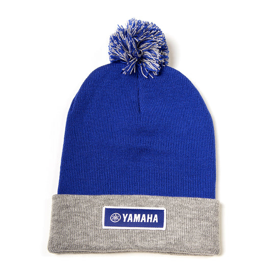 YAMAHA beanie with pom