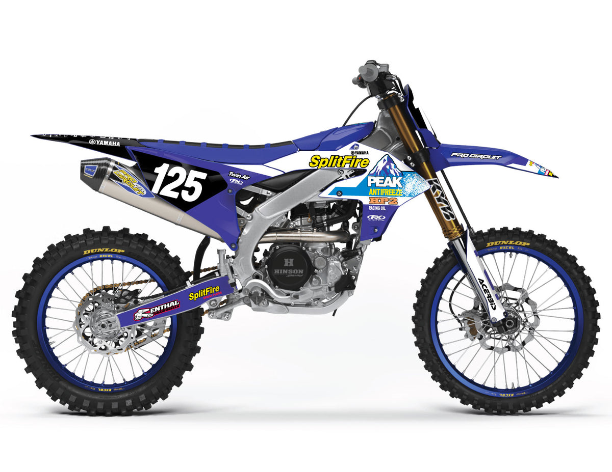 1992 Peak Yamaha Replica Complete Graphic Kit