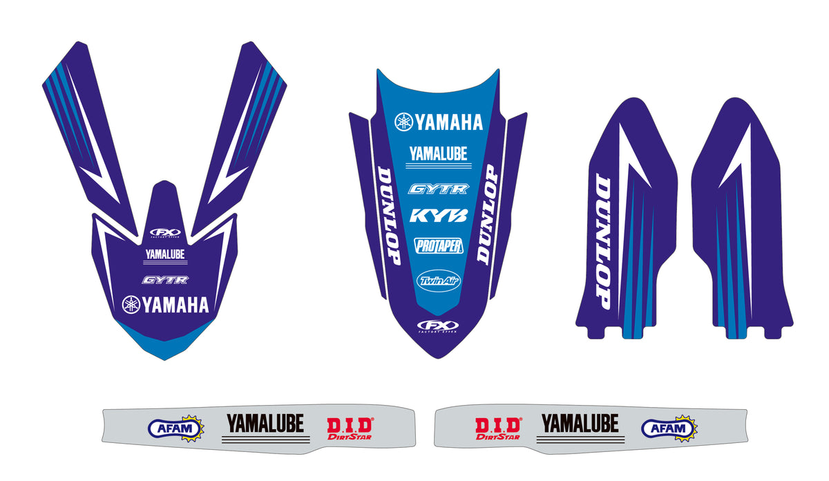 Yamaha Factory Trim Graphic Kit