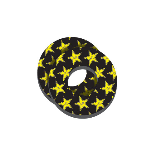 Rockstar Stars Moto Grip Donuts
