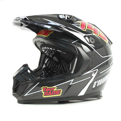 Custom Helmet ID Stickers