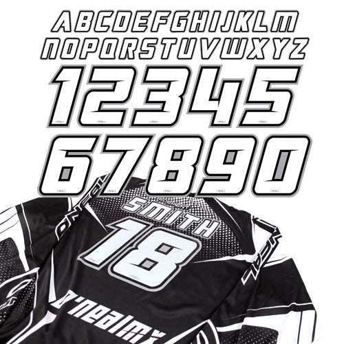 Jersey Iron-on ID Kit