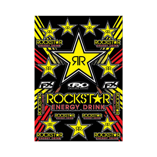 Rockstar Energy Sticker Sheet