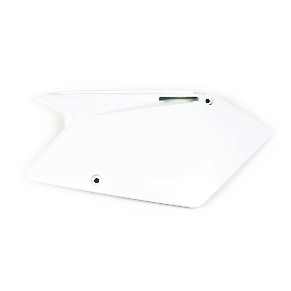 Side Plate Plastic RM125 03-07  RM250 03-08 (White)
