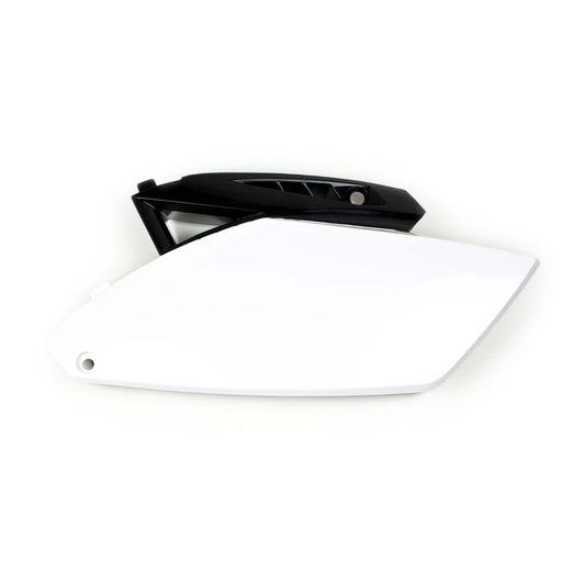 Side Plate Plastic YZ250F 10-13 (white/Black)